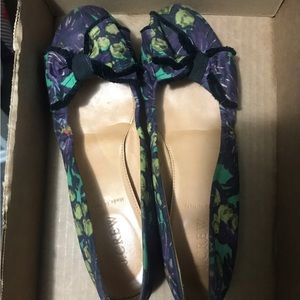 Jcrew bow ballet flats